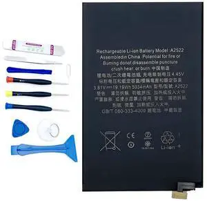 BORSCELLOR A2522 Battery Compatible with iPad Mini 2021 Gen 6 6th Generation A2522 A2567 A2568 A2569 EMC 4043 4044 iPad14,1 iPad14,2 WiFi MK7M3LL/A MK7T3LL/A MLWL3LL/A MK7R3LL/A LL/A