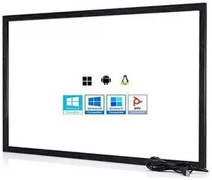 Chengying 85 inch Multi-Touch Infrared Touch Frame - IR Touch Panel - 85" Infrared Touch Screen Overlay - USB Interface - HID Compatible