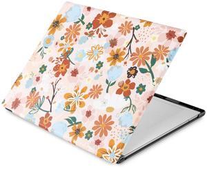 CoBak Case for Remarkable 2 Tablet - Lightweight and Hard Back Shell Protective Book Folio Cover with Built-in Pen Holder - Only for 10.3" 2020 Released (Flowers)