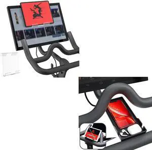 Phone Holder & Tablet Holder Mount Compatible with OG Bike & Bike Plus Accessories, Tablet Stand Compatible with Peloton Row & Tread