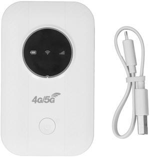 4G LTE Mobile Hotspot Device, 300Mbps High Speed Portable Travel W iFi Routers ith SIM Card Slot, Unlocked w ireless Hotspot Router for Travel Home