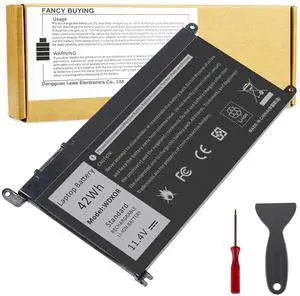 Fancy Buying 42Wh WDX0R Laptop Battery for dell Inspiron 15 5565 5567 5568 5578 7560 7570 7579 7569, 13 5368 5378 5379 7368 7378, 17 5000 5765 5767 5770, 14 7460 Fits 3CRH3 T2JX4 FC92N CYMGM