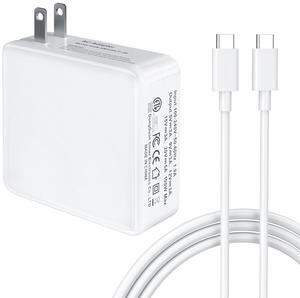 USB C Laptop Charger 100W GaN Fast Charging Universal Replacement for MacBook Charger, HP, Dell XPS, Lenovo, Acer, ASUS, MSI Computer Tablet Phone Type C AC Adapter Power Cord 6.5ft 5A 45W 36W PD 3.0