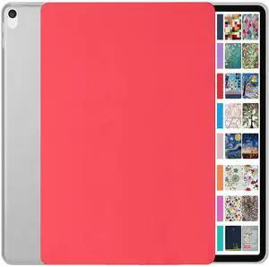 DuraSafe Cases for iPad Pro 12.9 2nd Gen 2017 Hard Back Case A1670 MQDC2LL/A MQDD2LL/A MQDA2LL/A A1671 MP6H2LL/A MP6J2LL/A MP6G2LL/A MPL02LL/A MPL12LL/A MPKY2LL/A A1821 MQEF2LL/A MQED2LL/A - Red