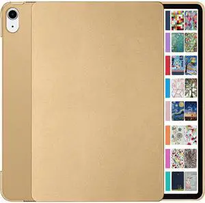 DuraSafe Cases for iPad PRO 11 Inch 1 Generation [ PRO 11 1st 2018 ] A1980 A1934 A2013 A1979 MTXN2LL/A MTXP2LL/A MTXR2LL/A Slim Hard Shell Protective Stand Cover - Gold