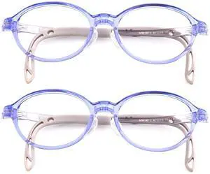 EYEBUDDY Blue Light Glasses for Kids,Blue Light Blocking Glasses for Boys Girls Ages 3-13, 2 Packs Bluelight Glasses Computer, Gaming, Reading