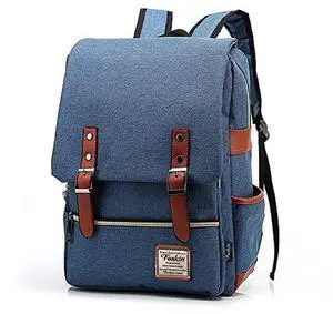 Slim Laptop Backpack for Women, Fashion Travel Rucksack College School Bookbag