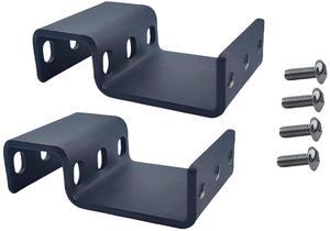 Compatible 1RU Recessed Rack Adapter-for Computers,Servers,and Network Devices,fits Patch Panels,Rack Shelves,and Standard 19-inch Equipment,Reverse Mount Provides Extra Space for switches | RRA1U