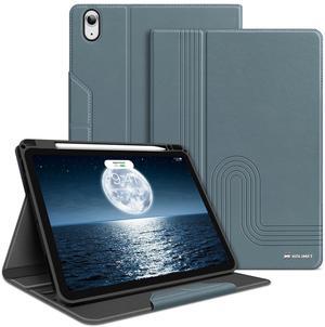 H HOLIMET Case for iPad Air 11 inch M3/M2 (2025/2024)/iPad Air 5th Generation 2022/iPad Air 4th Generation 2020 10.9" with Pencil Holder Soft Back Shockproof Protective Cover Vegan Leather