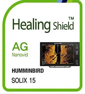 Screen Protector Compatible with HUMMINBIRD Solix 15, Anti-Glare Matte Screen Protector LCD Shield Guard Healing Shield Outdoor Film (For SOLIX 15)