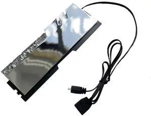 Memory RAM Vest Set for DDR3 DDR4 DDR5 Change to Trident Z Neo Royal Light Guide Bar Strip Brilliant Glow ARGB Controllable Mirror Silver