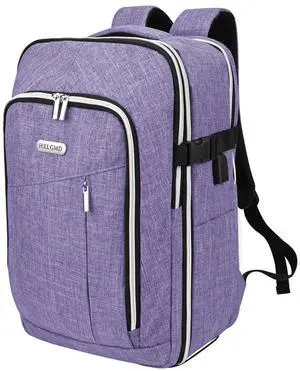 Personal Item Travel Carry On Luggage Backpack for Women Men Flight Approved Casual Weekender Laptop Bag for College Business Outdoors Hiking Water Resistant Lightweight Daypack with USB Charging Port