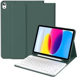 For IPad 11th/10th Generation Case With Keyboard 11 Inch/10.9 Inch 2025 A16 2022 With Pencil Holder, Magnetic Detachable Wireless Bluetooth Folio