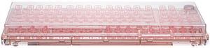 KiiBOOM Premium Acrylic Transparent Keyboard Dust Cover, Waterproof, Anti-Dust, Anti-Cat Protector Cover Lid for Mechanical Keyboard (Clear, 15.4'' x 5.3'' x 0.78'')