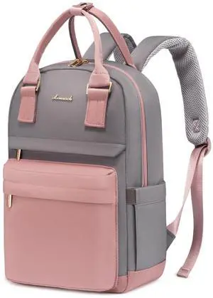 LOVEVOOK Backpack purse for Women, 14 Inch Laptop backpack Cute Waterproof Backpacks Stylish Travel Bags Vintage Daypacks for College Work