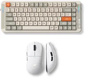 MCHOSE X75 V2 Wireless Mechanical Keyboard, M7 Ultra Wireless Gaming Mouse, Tri-Mode Connection, Hot Swappable Custom Gasket Structure, 8K Polling, 53g Lightweight Ergonomic