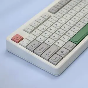 Pusakoa Doys Color Retro Low Profile Keycaps, 137 Keys Custom PBT Dye Sublimation Keycaps for Cherry Gateron MX Switches Mechanical Gaming Keyboards