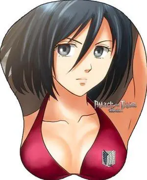 Attack on Titan Anime Featuring Mikasa Ackerman Mouse pad Mousepad [US]