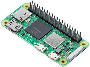 Pi Zero 2 WH - Pre Soldered Header, Quad-Core 1GHz CPU, 512MB RAM, Wi-Fi & Bluetooth, Mini HDMI, Micro USB, 40 GPIO, CSI Camera Port, 2023 Edition