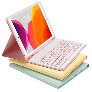 YEEHi Color Keyboard for Galaxy Tab A7 10.4 inch 2020 (SM-T500/T505/T507) Keyboard Case Cute Detachable Removable Wireless Bluetooth Keyboard Cover (Purple)