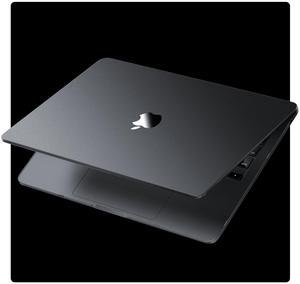 Soonjet Compatible for MacBook Air 13.6 inch Case M4 M3 M2 2025 2024-2022 Release Model A3240 A3113 A2681, Sturdy Protective Hard Shell Case Cover for MacBook Air M2 13 inch - Space Gray Clear