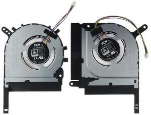 CPU GPU Cooling Fan for ASUS TUF A15 A17 2021 FA506IC FA506IE FA506IHR FA506QE FA506QM FA506QR FA706IC FA706IE FA706IHR FA706QE FA706QM FA706QR FX506HC FX506HE FX506HM FX706HC FX706HE FX706HM