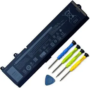Mobik 93Wh X9FTM Laptop Battery Compatible with Dell Precision 7770 7670 7680 7780 Series Notebook 0X9FTM 965V4 0965V4 5JMD8 05JMD8 RCVVT 0NWDC0 0X26RT 11.55V 7650mAh
