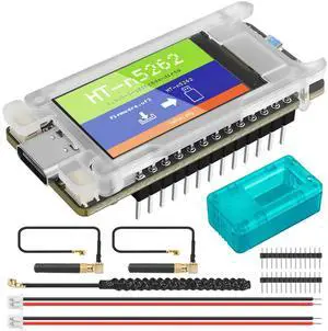 YELUFT Mesh Node T114 with Protective Case Set, nRF52840 MCU SX1262 LoRa Chip, Supports 915MHz LoRa Bluetooth 5.0, 1.14-inch TFT-LCD Display Compatible with Meshtastic Arduino