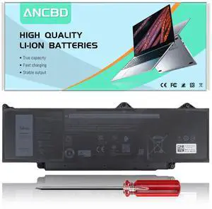 ANCBD DR02P Laptop Battery Compatible with Dell Latitude 5440 5540 / Precision 3480 3490 3580 3590 Series 02X1V9 2X1V9 0803W6 803W6 R73TC GRWKG GTG7N 11.4V 54Wh/4623mAh