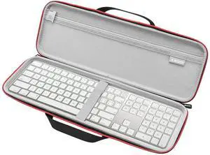 RLSOCO Hard Case for Apple Magic Keyboard (Numeric Keypad) & for Apple Magic Keyboard and Magic Mouse - Black (Case Only)