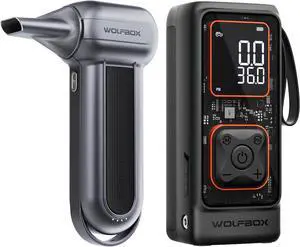WOLFBOX MF100 Electric Air Duster & Tire Inflator - 150,000RPM, 150PSI, 12000mAh, 35LPM