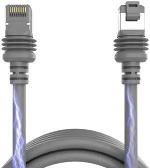 Zinweyton Starlink Cable Gen3 75FT/23M for Starlink Gen 3 Standard Kit, Replacement Extension Star Link V3 Cable Waterproof Grey