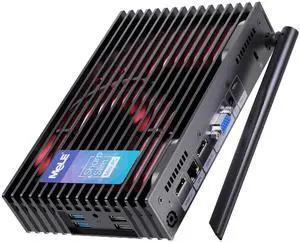 MeLE Mini PC Fanless PCG35HD N5105 Micro Computer, 8GB 128GB Small Desktop Server, Support Triple Monitor 4K WiFi5 Gigabit Ethernet BT5.2 PXE Unlock BIOS Auto Power on Industrial IoT Business
