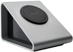 IPORT LAUNCH (LaunchPort) BaseStation iPad Stand - Compatible with all LAUNCH Cases - Silver