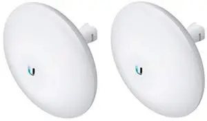 Ubiquiti Networks 2 Pack NBE-5AC-GEN2 NanoBeam ac Gen2 airMAX ac CPE with Dedicated Management Radio