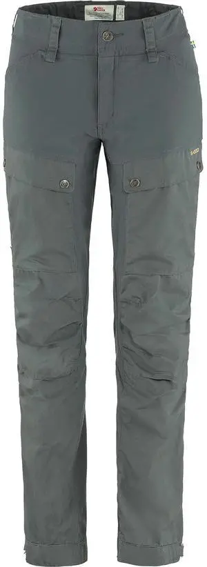 Fjällräven Keb Trousers Curved Basalt 44 (US Womens 14) R