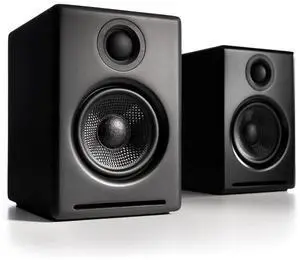 Audioengine A2+ Desktop 24 Bit Wireless Bluetooth Desktop Speakers - 60W Computer Speakers for Music and Gaming