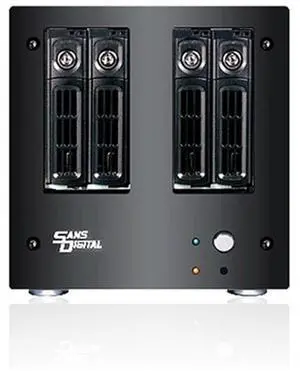 Sans Digital Multiplier Storage Enclosure, KT-AN4L+B