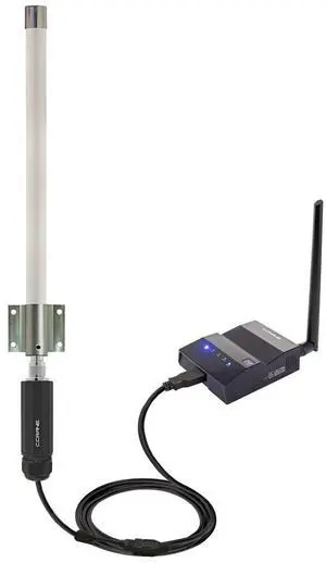 C. Crane CC Vector RV Long Range WiFi Repeater System 2.4 GHz- Extends Distant WiFi to All Devices in Your RV, Boat or Big Rig