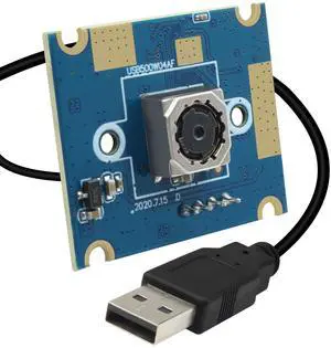 Magnolia Autofocus USB Camera Module 5MP 1944P OV5640 Computer Camera with 60 Degree No Distortion Lens Mini Webcam Lightburn Cameras for Laser Engraver/3D Printer/Raspberry Pi/Jetson Nano