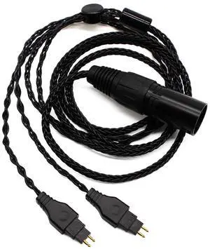 Youkamoo Balanced Replacement Upgrade Cable Compatible with Sennheiser HD650, HD600, HD660S, HD660S2, HD580, HD58X, Massdrop HD6XX Headphones, 4 Pin XLR Balanced, 16.5 ft (5 m)