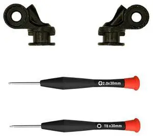 QuietComfort 35 I II Metal Hinge Swivel as Same as The OEM QC35 Hinge Replacement Parts Accessories Compatible with Bose QuietComfort 35/QuietComfort 35 II/QC35/QC35 II/QC45/QC25 Headphones (Black)
