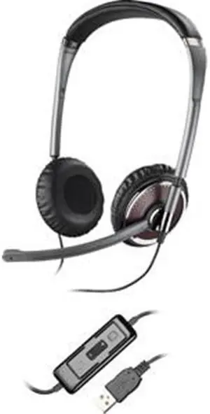 Plantronics Blackwire C420 Headset - Black/Silver