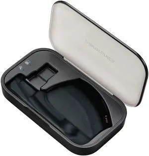 Poly (Plantronics + Polycom) Voyager Legend Portable Charge Case - Headset Case Charger, black
