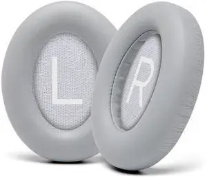 WC Wicked Cushions Upgraded Replacement Ear Pads for Bose 700 Noise Cancelling Headphones (NC700) - Softer PU Leather, Luxurious Memory Foam, Added Thickness, Extra Durable Ear Cushions | (Silver)