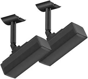 Tiebutie Angle Adjustable Speaker Wall Mount for Bose Speakers - Ceiling & Wall Mount for Bose UB-20 Series II, SoundTouch, CineMate, Lifestyle, Acoustimass, Cube Surround Speaker Bracket, 2 Pack