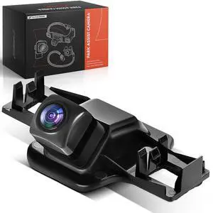 A-Premium Park Assist Camera Rear View Backup Reverse Camera Compatible with Select Toyota Models - 2015 2016 Venza - Replace# 86790-0T020