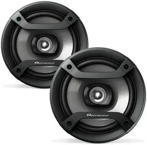 Pioneer F-Series TS-F1634R 6.5 2-Way Speakers (Pair)  200W Max, Balanced Sound + Smooth Treble, Great Stock Replacement, High-Efficiency Speaker Designed for OEM Power