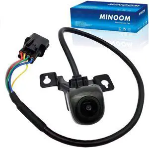 MINOOM 95760-2W640 Rear View Backup Parking Camera Replacement for Hyunda i Santa Fe 2.0L L4 2.4L L4 3.3L V6 2017 2018 Part No.#957602W640 95760-2W641A52-74-0019HY1960163