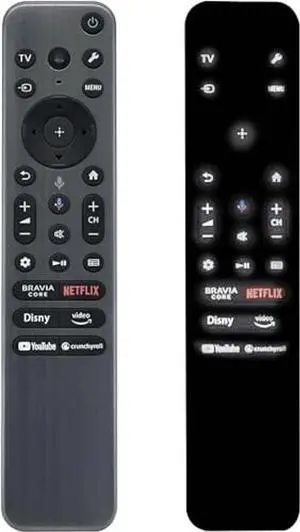 New RMF-TX910U Voice Remote Control Original -for Most Sony 2023 2024TVs, Includes Voice, Backlight and Metal CasecompatibleXR-55A95LXR-65A95L77A95L.